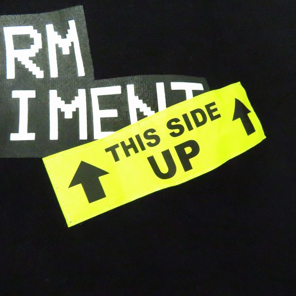 実際に弊社で買取させて頂いた【未使用】uniform experiment/ユニフォームエクスペリメント 20SS BAGGAGE TAG HOODIE パーカー UE-200022 4の画像 4枚目