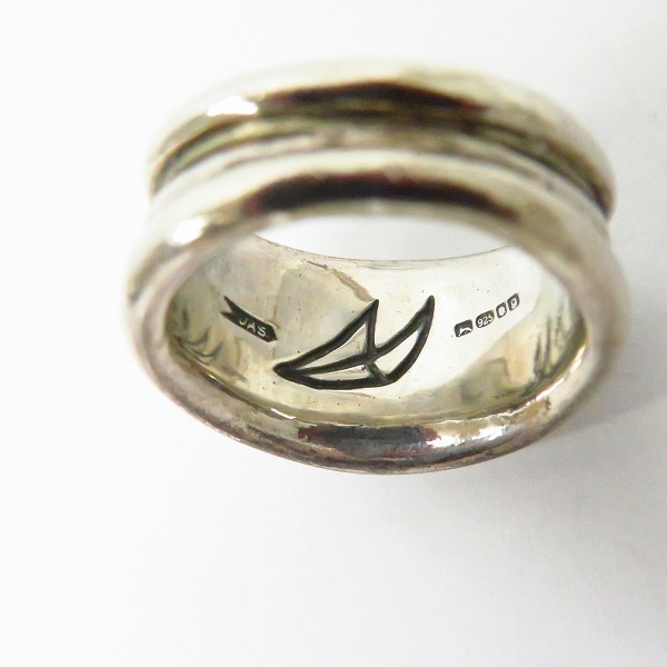 実際に弊社で買取させて頂いた【ギャラ付き】クレイジーピッグ HIGH DOME TUDOR(Large) ハイドームチューダー ラージリング #665 17.5号 の画像 6枚目