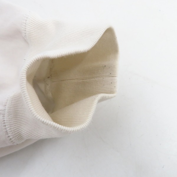 実際に弊社で買取させて頂いたLAD MUSICIAN/ラッドミュージシャン  CREW NECK BIG SWEAT プリント ホワイト/46の画像 6枚目