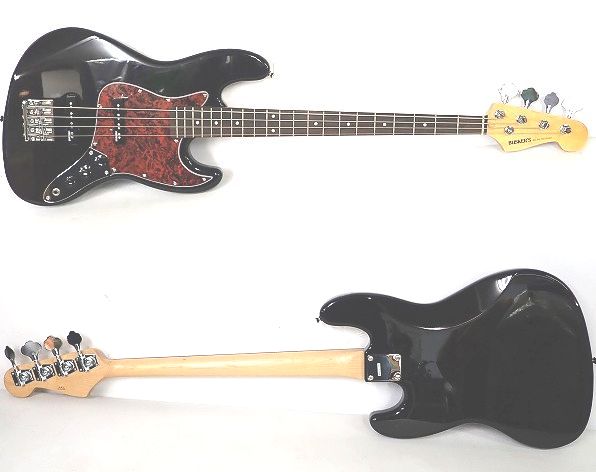 実際に弊社で買取させて頂いた★【美品】BUSKER'S/バスカーズ BJB-2 ジャズベース Type ソフトケース付の画像 2枚目