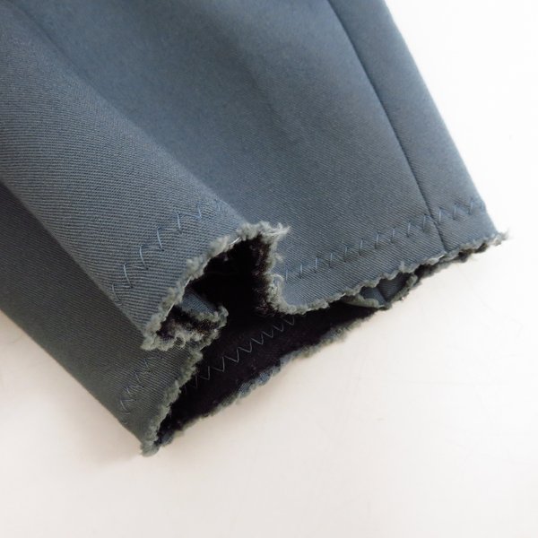 実際に弊社で買取させて頂いたKolor/カラー テーラード 裾切りっぱなし加工 ロングコート ジャケットの画像 4枚目