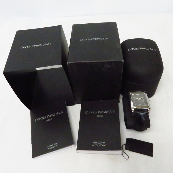 実際に弊社で買取させて頂いたEMPORIO ARMANI/エンポリオアルマーニ 腕時計 AR0272【動作未確認】の画像 7枚目