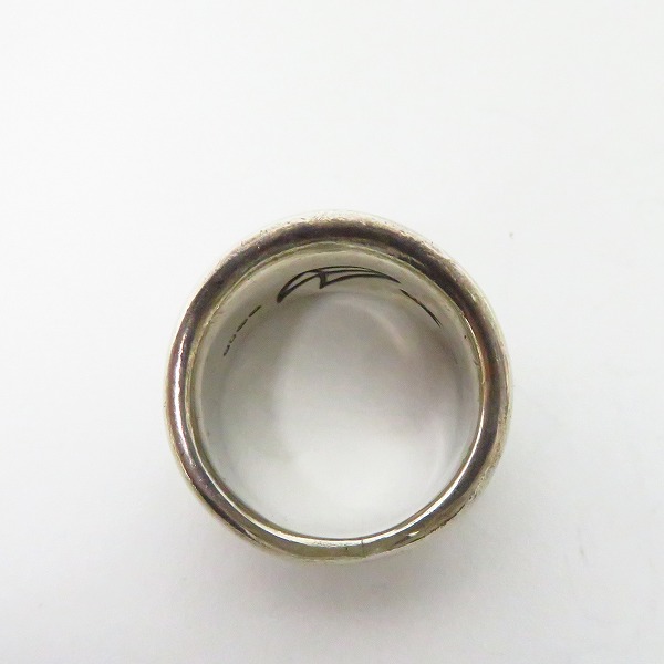 実際に弊社で買取させて頂いた【ギャラ付き】クレイジーピッグ HIGH DOME TUDOR(Large) ハイドームチューダー ラージリング #665 17.5号 の画像 5枚目