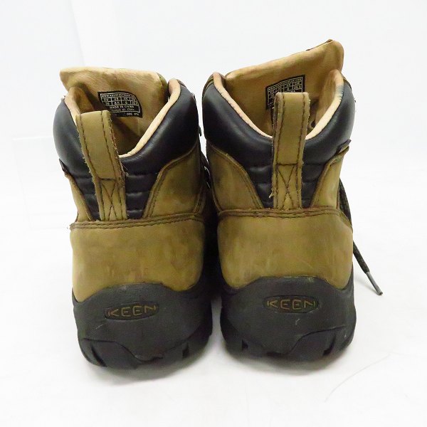実際に弊社で買取させて頂いたKEEN/キーン PYRENEES 5227-BISN Bison トレッキング シューズ  カーキベージュ 25.5の画像 1枚目