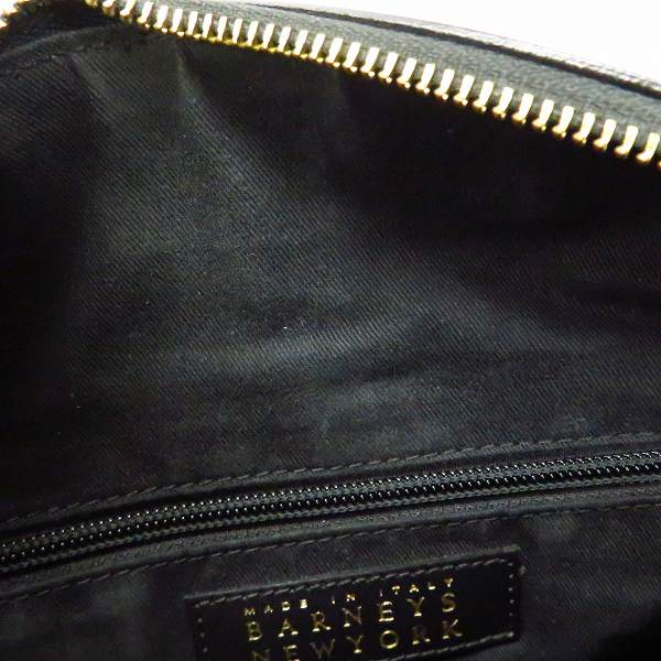 実際に弊社で買取させて頂いたBARNEYS NEW YORK/バーニーズニューヨーク レディース 2WAY レザー ショルダーバッグの画像 5枚目