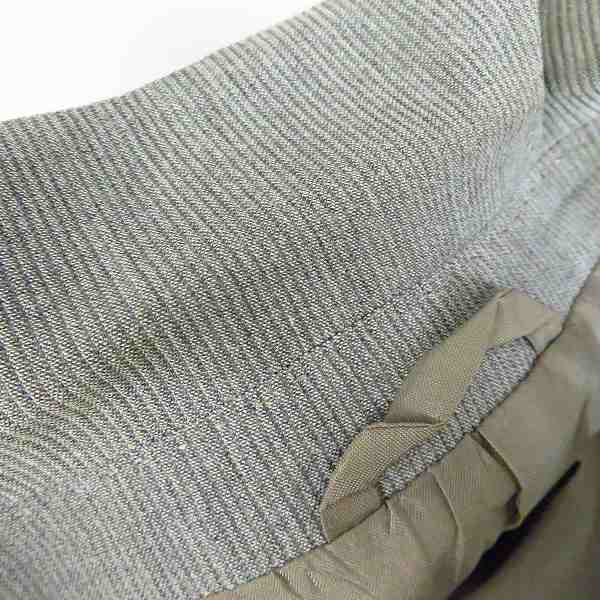 実際に弊社で買取させて頂いたGIORGIO ARMANI/ジョルジオアルマーニ 1Bテーラードジャケット/スラックスパンツ セットアップ グレー/52の画像 3枚目