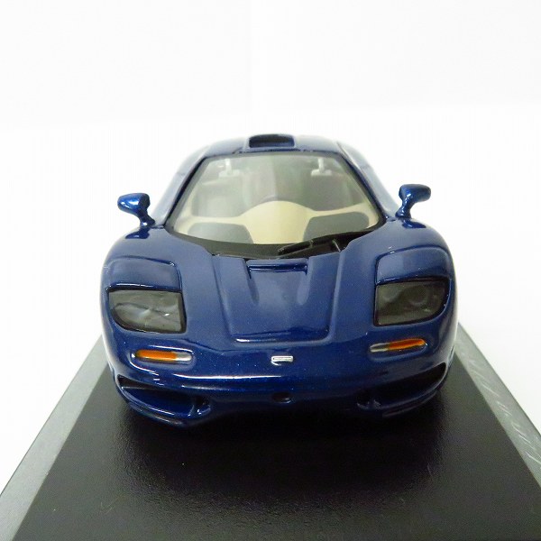 実際に弊社で買取させて頂いたMINICHAMPS/ミニチャンプス 1/43 McLAREN/マクラーレン F1 Roadcar ミニカー Blue metallicの画像 2枚目