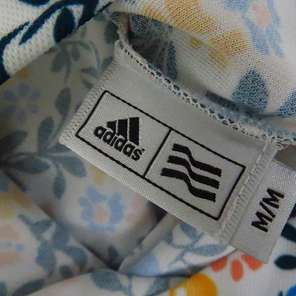 実際に弊社で買取させて頂いたadidas/アディダス kappa/カッパ PUMA/プーマ他 ゴルフウェア チェック/フラワー柄等 ポロシャツ/S/M 5点セットの画像 4枚目