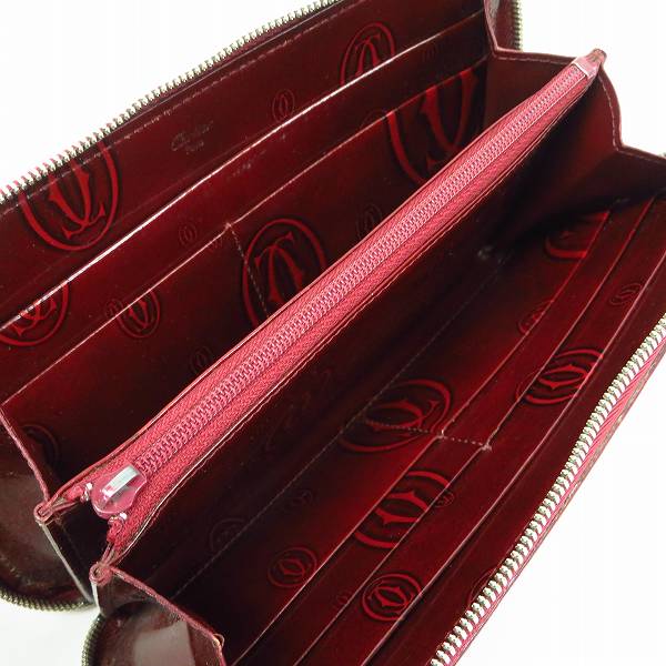 実際に弊社で買取させて頂いたCartier/カルティエ ハッピーバースデー ラウンドファスナー長財布  L3000721の画像 3枚目