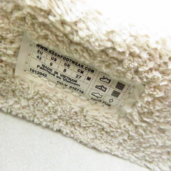 実際に弊社で買取させて頂いたKEEN/キーン HOWSERハウザー/サイドゴア リラックスシューズ/1012042/27の画像 5枚目