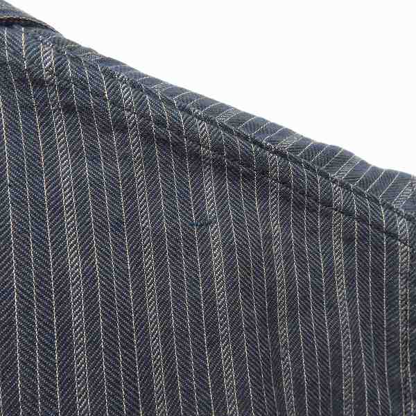 実際に弊社で買取させて頂いたSUGAR CANE/シュガーケーン トライプ ワークシャツ SC13255/Lの画像 5枚目