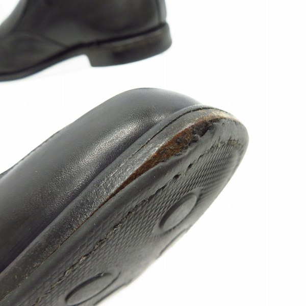 実際に弊社で買取させて頂いたAllen Edmonds/アレンエドモンズ レザー シューズ/スリッポン ブラック 8.5Dの画像 7枚目