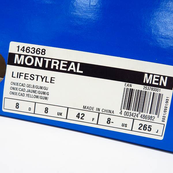 実際に弊社で買取させて頂いた【未使用】adidas/アディダス MONTREAL モントリオール 146368 26.5の画像 7枚目