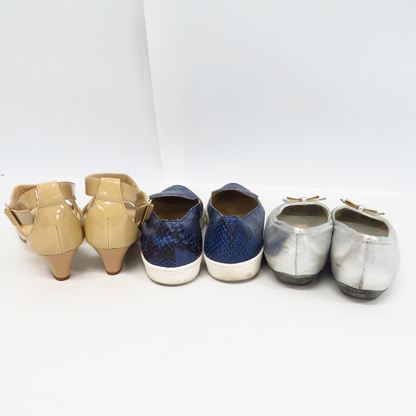 実際に弊社で買取させて頂いたプラダ/ジミーチュウ/ファビオルスコーニ スリッポン/パンプス/サンダル 3点セットの画像 1枚目