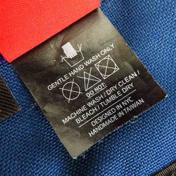 実際に弊社で買取させて頂いたManhattan Portage×BEAMS/マンハッタンポーテージ×ビームス メッセンジャー ショルダーバッグ ネイビーの画像 5枚目