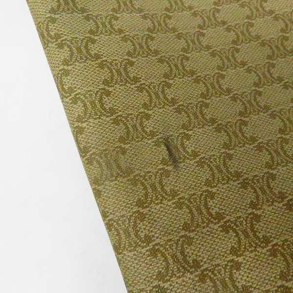 実際に弊社で買取させて頂いたCELINE/セリーヌ マカダム柄 オールド トートバッグの画像 5枚目