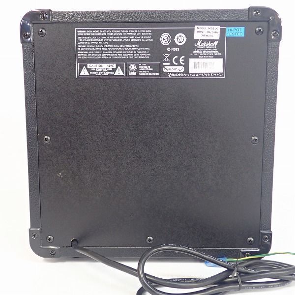 実際に弊社で買取させて頂いたMarshall/マーシャル MG10 エレキギター用コンボアンプの画像 4枚目
