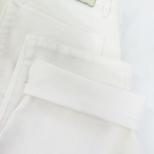 実際に弊社で買取させて頂いたBURBERRY London England/バーバリー ホワイトデニムパンツ/32の画像 9枚目