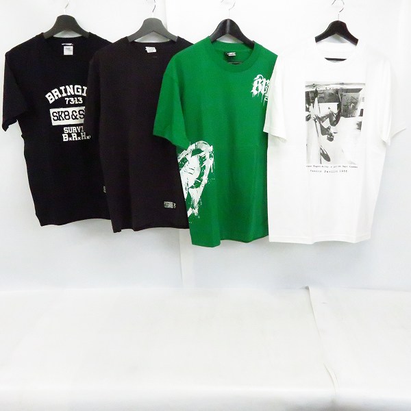 実際に弊社で買取させて頂いた【未使用含む】サンタクルーズ/インディペンデント他 プリント 半袖Tシャツ size：Ｌ 9点セットの画像 2枚目