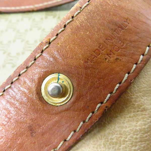 実際に弊社で買取させて頂いたCELINE/セリーヌ マカダム柄 オールド トートバッグの画像 6枚目