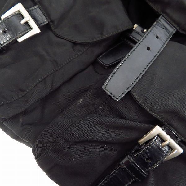 実際に弊社で買取させて頂いたPRADA/プラダ BORSA IN TESSUTO ナイロン デイバッグ/バックパック B2811Fの画像 7枚目