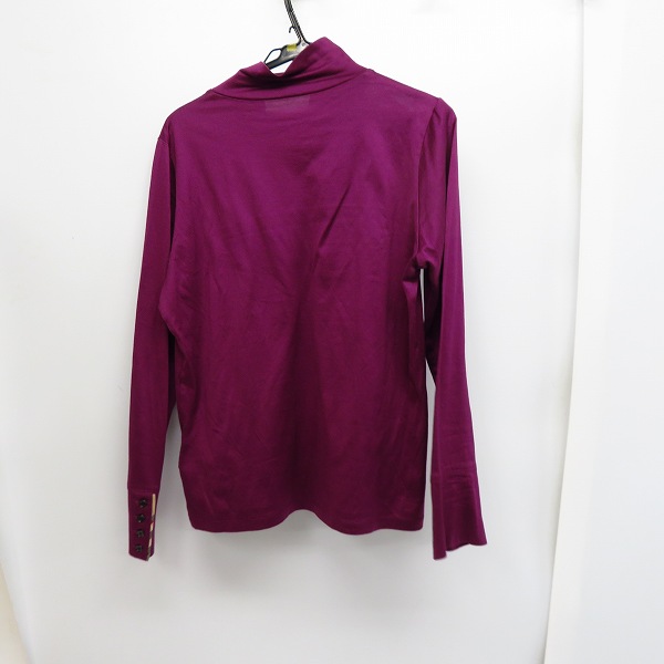 実際に弊社で買取させて頂いたBURBERRY LONDON/バーバリー ロンドン ホース刺繍/袖チェック柄切替 ハイネックカットソー 2の画像 1枚目