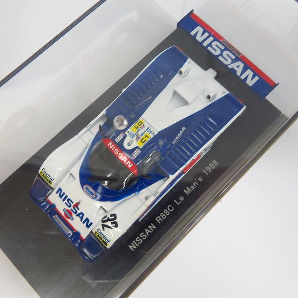 実際に弊社で買取させて頂いたEBBRO/エブロ 1/43スケール NISSAN/日産 R88C Le MAN's 1988 ミニカーの画像 5枚目