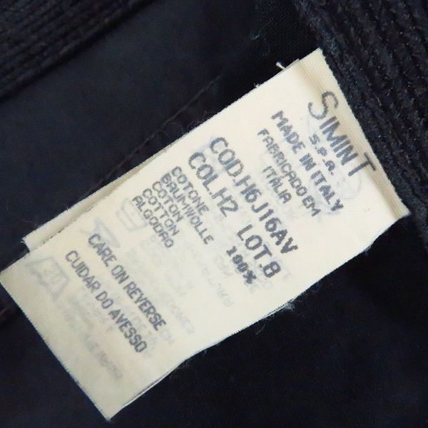 実際に弊社で買取させて頂いたARMANI JEANS/アルマーニジーンズ イタリア製 ロゴプレートコーデュロイパンツ 32の画像 5枚目