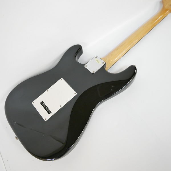 実際に弊社で買取させて頂いた★BUSKER'S/バスカーズ ストラトタイプ エレキギター ブラック ソフトケース付きの画像 5枚目
