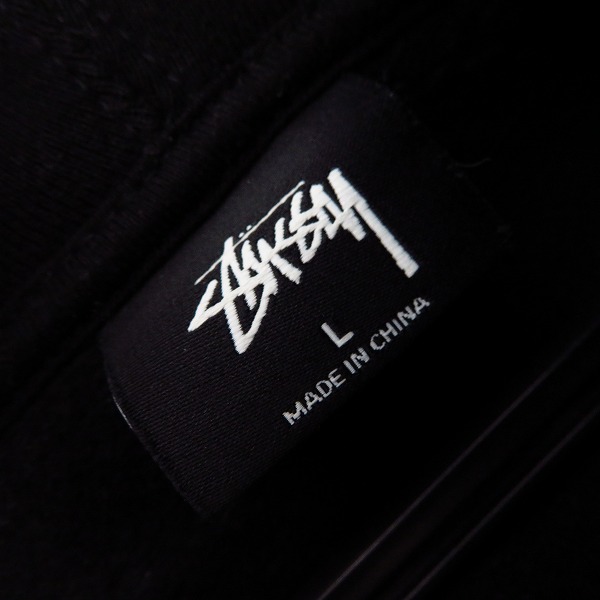 実際に弊社で買取させて頂いたSTUSSY/ステューシー BEAUTY AND THE BEAST/バックスカルスウェットパーカー/Lの画像 3枚目