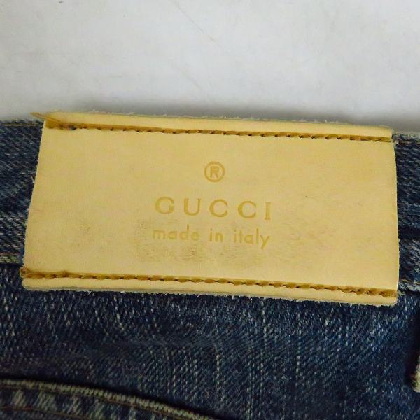 JPタグ】GUCCI/グッチ ホワイトレザーパッチ レギュラー