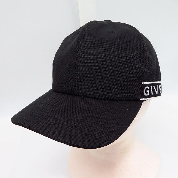 実際に弊社で買取させて頂いたGIVENCHY/ジバンシィ テープロゴ パネルキャップ