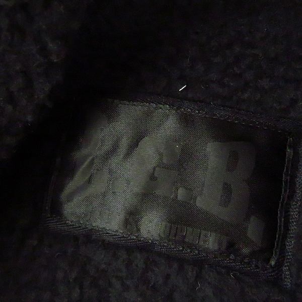 実際に弊社で買取させて頂いたLGB/ルグランブルー/エルジービー パーカー ブラック PK/TIPI/M 00890S/1の画像 2枚目