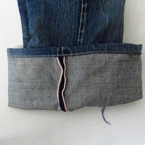 実際に弊社で買取させて頂いたSUGAR CANE/シュガーケーン 1947 ボタンフライ デニムパンツ/36の画像 8枚目