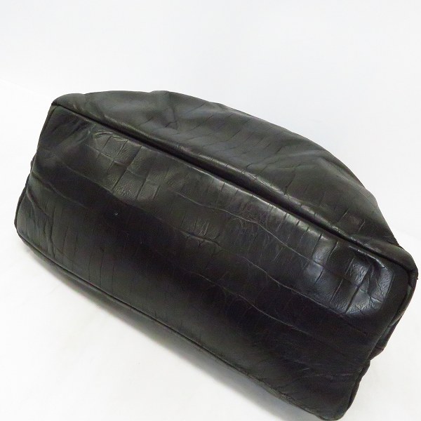 実際に弊社で買取させて頂いたDaniel&Bob/ダニエル＆ボブ JASMINE ジャスミン クロコ型押しレザー 2WAY ショルダーバックの画像 2枚目