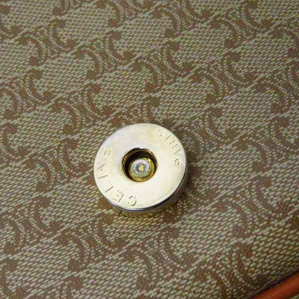 実際に弊社で買取させて頂いたCELINE/セリーヌ ヴィンテージ マカダム柄 ショルダーバッグの画像 7枚目