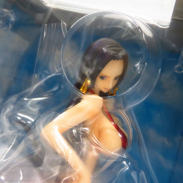 実際に弊社で買取させて頂いた【未開封】MEGAHOUSE/メガハウス P.O.P LIMITED EDITION/限定 ONE PIECE/ワンピース ボア ハンコック Ver.BB 1/8の画像 4枚目