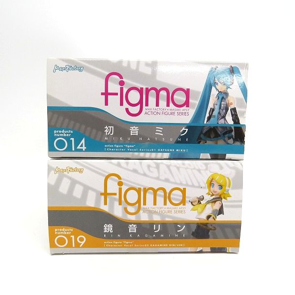 実際に弊社で買取させて頂いた【未開封】マックスファクトリー figma 初音ミク＆鏡音リンの画像 4枚目
