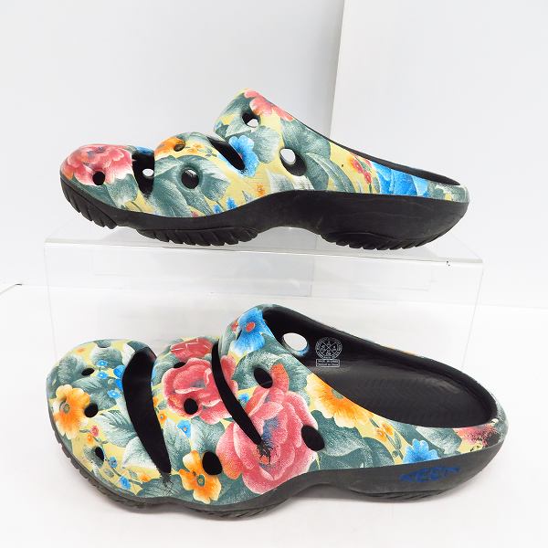 実際に弊社で買取させて頂いたKEEN/キーン  花柄  Yogui/ヨギ  アウトドア サンダル/27.0の画像 3枚目