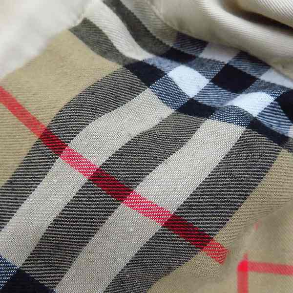 実際に弊社で買取させて頂いたBURBERRY LONDON/バーバリーロンドン ステンカラー ジップジャケット/Lの画像 7枚目