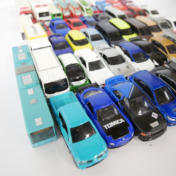 実際に弊社で買取させて頂いた【おまとめ】トミカ トヨタ プリウス/ホンダ フィット/日産 GT-R 他 おまとめ51台の画像 1枚目