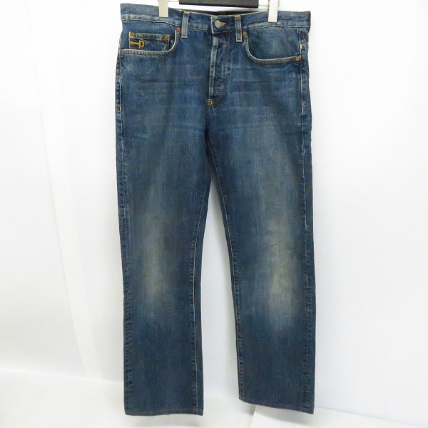 GUCCI グッチ　ホワイトデニムパンツ ストレートレッグ 現行品】GUCCIグッチ ホワイトデニムパンツ ストレッチ 伸縮性
