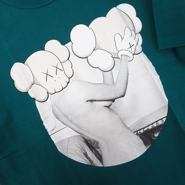 実際に弊社で買取させて頂いた【未使用】KAWS×Original Fake/カウズ×オリジナルフェイク フォトプリント Tシャツ 3の画像 3枚目