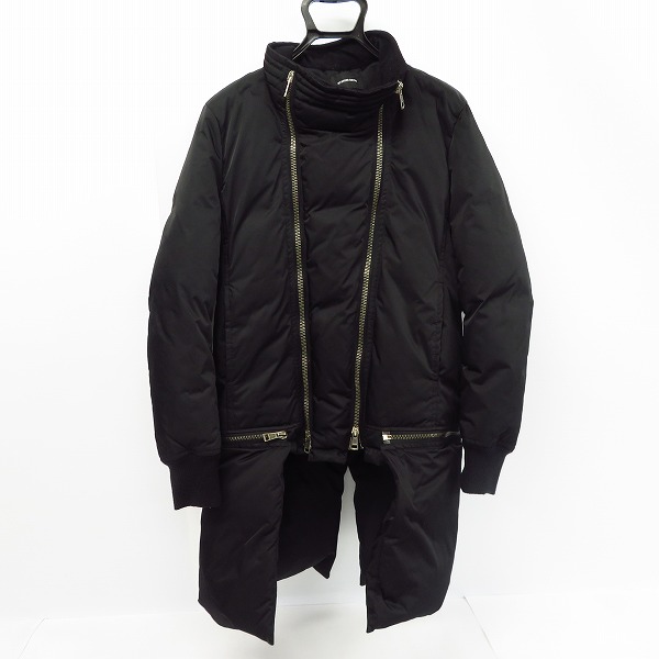 実際に弊社で買取させて頂いたDIET BUTCHER SLIM SKIN/ダイエットブッチャースリムスキン 14AW ダブルジップパフジャケット/2