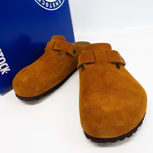 実際に弊社で買取させて頂いたBIRKENSTOCK/ビルケンシュトック BOSTON/ボストン スエードレザー サンダル 1009542/27.0
