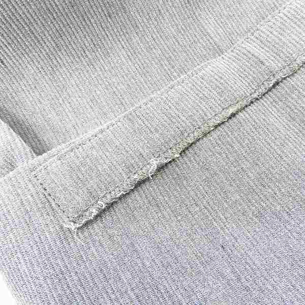 実際に弊社で買取させて頂いたGIORGIO ARMANI/ジョルジオアルマーニ 1Bテーラードジャケット/スラックスパンツ セットアップ グレー/52の画像 8枚目