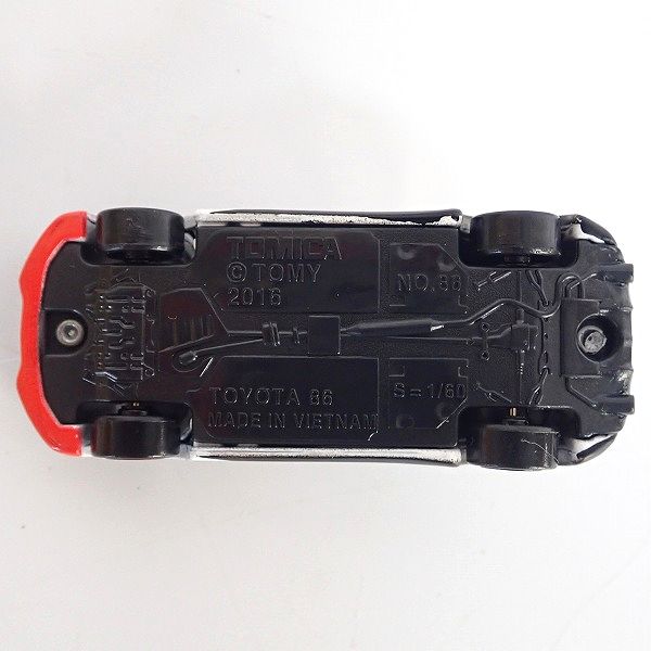 実際に弊社で買取させて頂いた【美品】トミカ TOYOTA ネッツ兵庫 BS86B/BS86R トヨタ 86 2点セット 東京モーターショー 限定の画像 2枚目