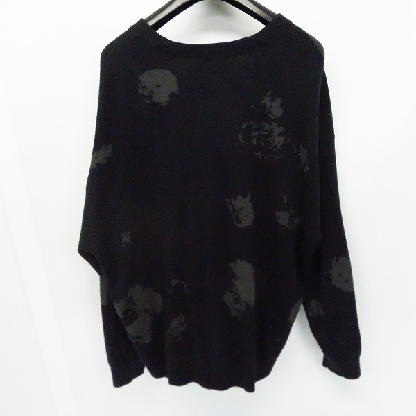 実際に弊社で買取させて頂いたLAD MUSICIAN/ラッドミュージシャン 18AW 総柄コットンカーディガン/2218-002/44の画像 1枚目