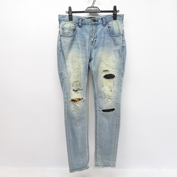 実際に弊社で買取させて頂いたDIET BUTCHER SLIM SKIN/ダイエットブッチャースリムスキン 16SS BEAT BETERS ダメージリペア デニム 1