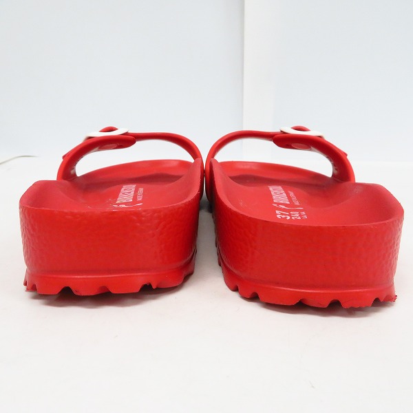 実際に弊社で買取させて頂いたBIRKENSTOCK/ビルケンシュトック サンダル レッド/赤 24.0の画像 1枚目